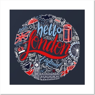 london T-Shirts Posters and Art